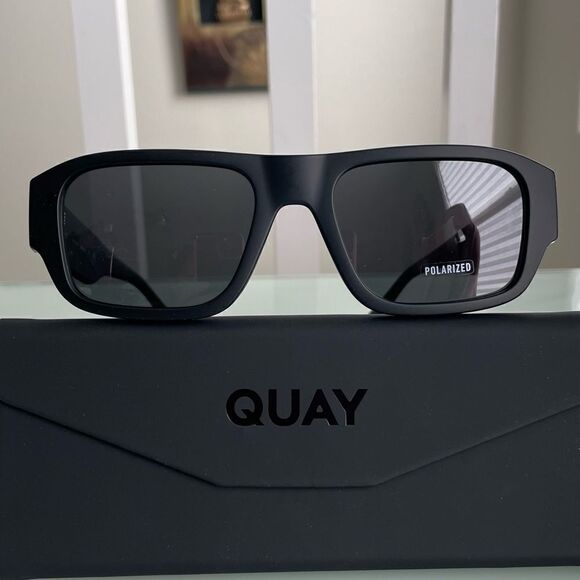 NWT QUAY Men’s Night Cap Polarized Sunglasses - Picture 1 of 8